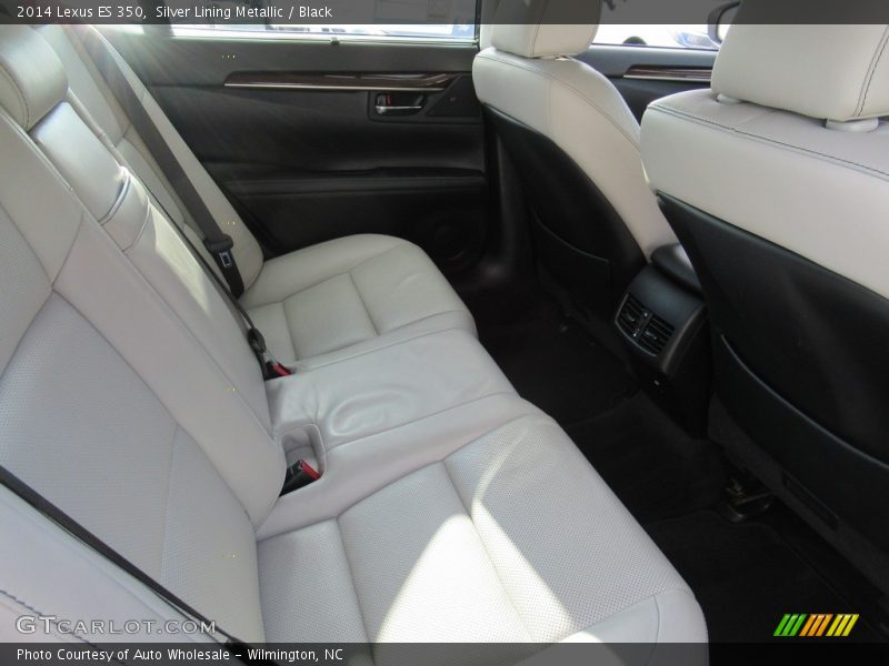 Silver Lining Metallic / Black 2014 Lexus ES 350