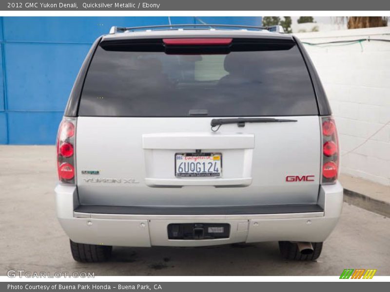 Quicksilver Metallic / Ebony 2012 GMC Yukon Denali