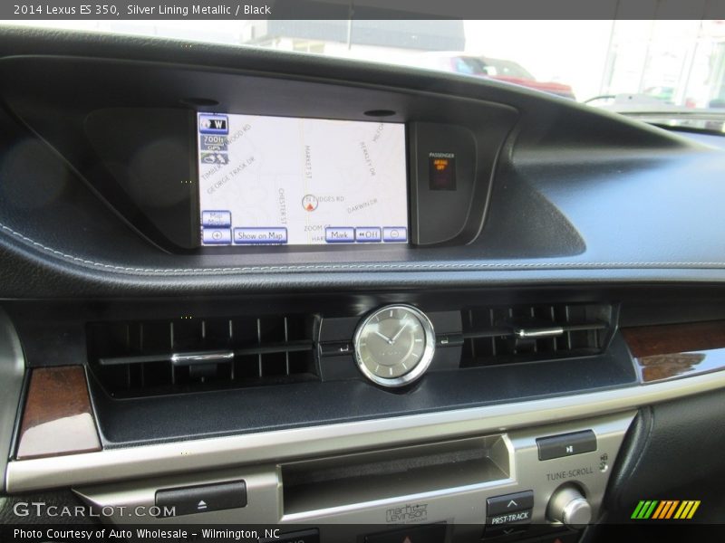 Silver Lining Metallic / Black 2014 Lexus ES 350