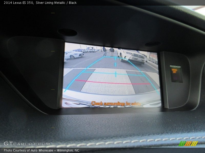 Silver Lining Metallic / Black 2014 Lexus ES 350