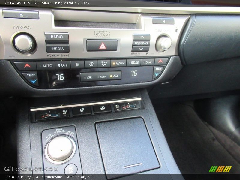 Silver Lining Metallic / Black 2014 Lexus ES 350