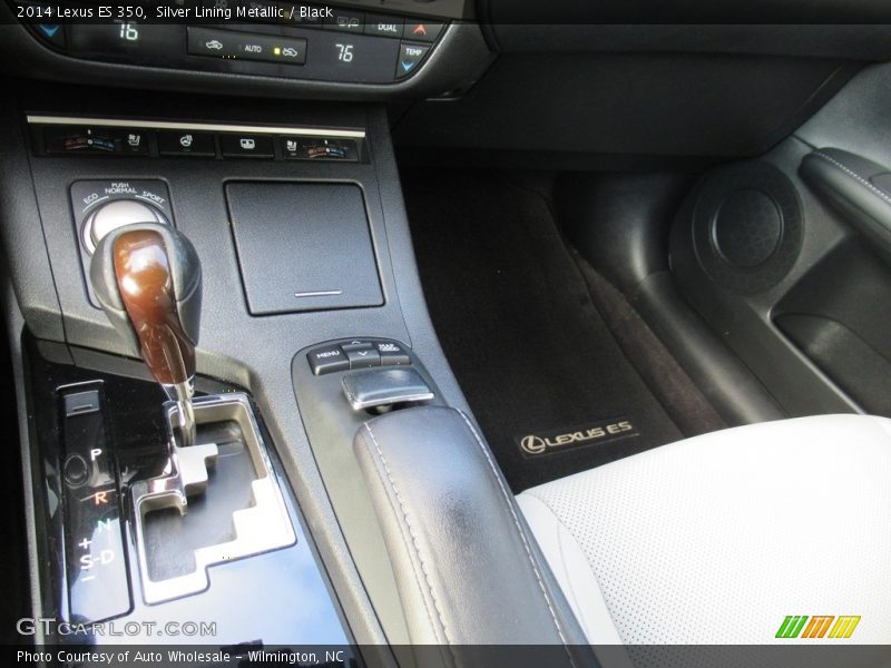 Silver Lining Metallic / Black 2014 Lexus ES 350