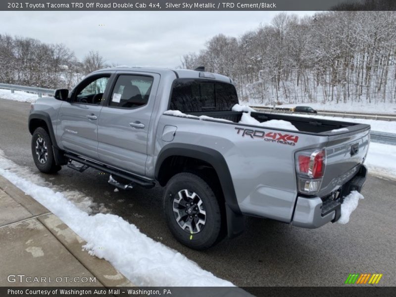 Silver Sky Metallic / TRD Cement/Black 2021 Toyota Tacoma TRD Off Road Double Cab 4x4