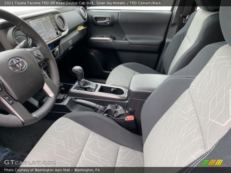 Silver Sky Metallic / TRD Cement/Black 2021 Toyota Tacoma TRD Off Road Double Cab 4x4