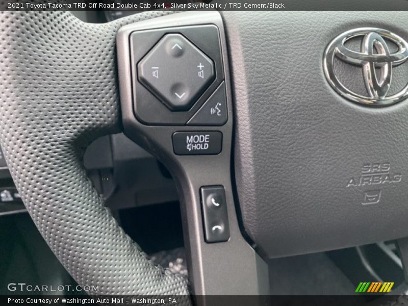 Silver Sky Metallic / TRD Cement/Black 2021 Toyota Tacoma TRD Off Road Double Cab 4x4