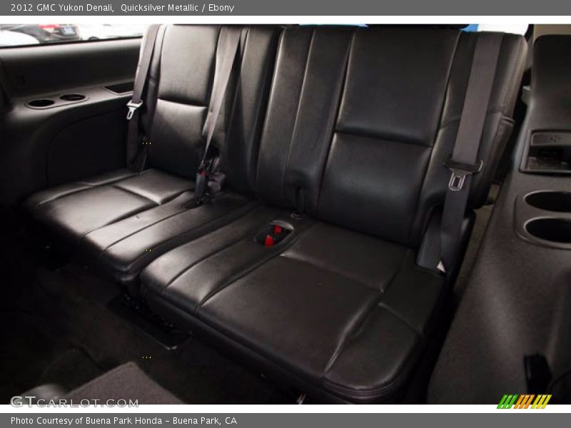 Rear Seat of 2012 Yukon Denali