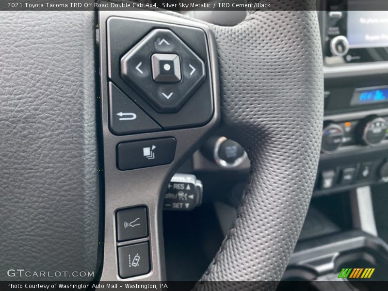 Silver Sky Metallic / TRD Cement/Black 2021 Toyota Tacoma TRD Off Road Double Cab 4x4