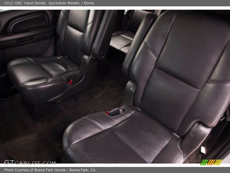 Rear Seat of 2012 Yukon Denali