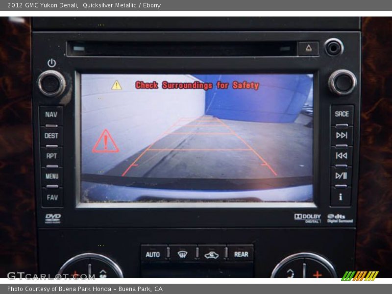 Controls of 2012 Yukon Denali