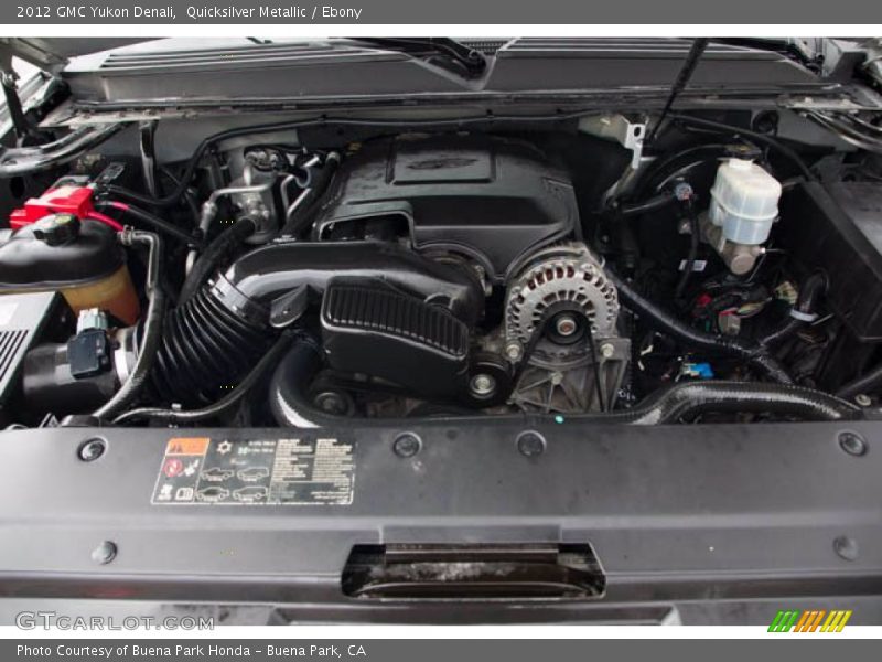  2012 Yukon Denali Engine - 6.2 Liter Flex-Fuel OHV 16-Valve VVT Vortec V8