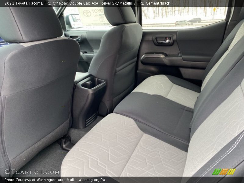 Silver Sky Metallic / TRD Cement/Black 2021 Toyota Tacoma TRD Off Road Double Cab 4x4