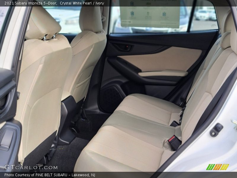 Crystal White Pearl / Ivory 2021 Subaru Impreza 5-Door