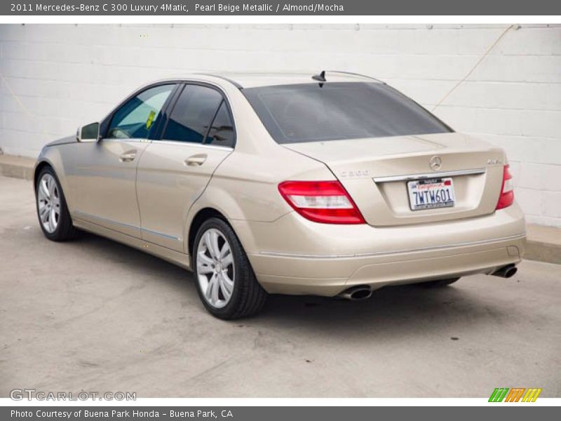 Pearl Beige Metallic / Almond/Mocha 2011 Mercedes-Benz C 300 Luxury 4Matic