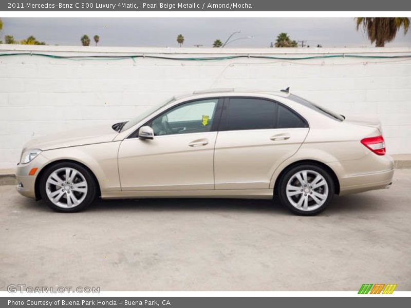 Pearl Beige Metallic / Almond/Mocha 2011 Mercedes-Benz C 300 Luxury 4Matic