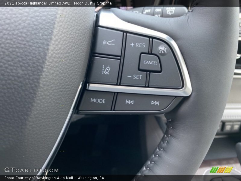 2021 Highlander Limited AWD Steering Wheel