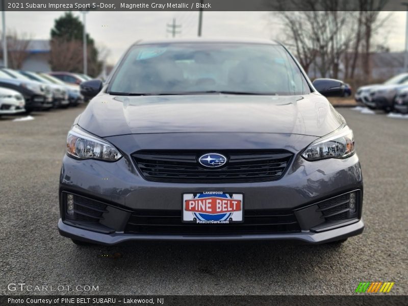 Magnetite Gray Metallic / Black 2021 Subaru Impreza Sport 5-Door