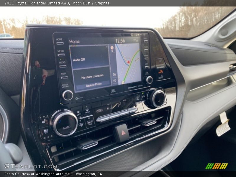 Controls of 2021 Highlander Limited AWD