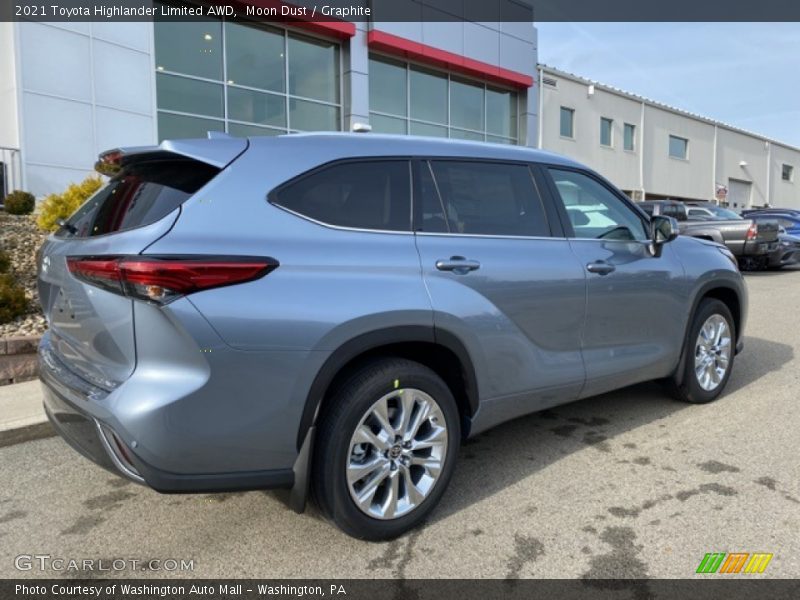 Moon Dust / Graphite 2021 Toyota Highlander Limited AWD