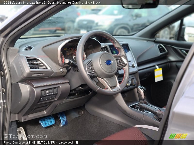 Magnetite Gray Metallic / Black 2021 Subaru Impreza Sport 5-Door