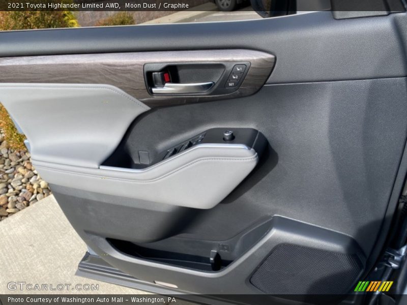 Door Panel of 2021 Highlander Limited AWD