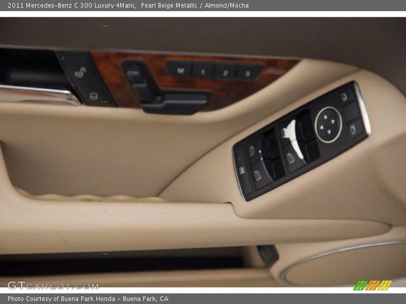 Pearl Beige Metallic / Almond/Mocha 2011 Mercedes-Benz C 300 Luxury 4Matic