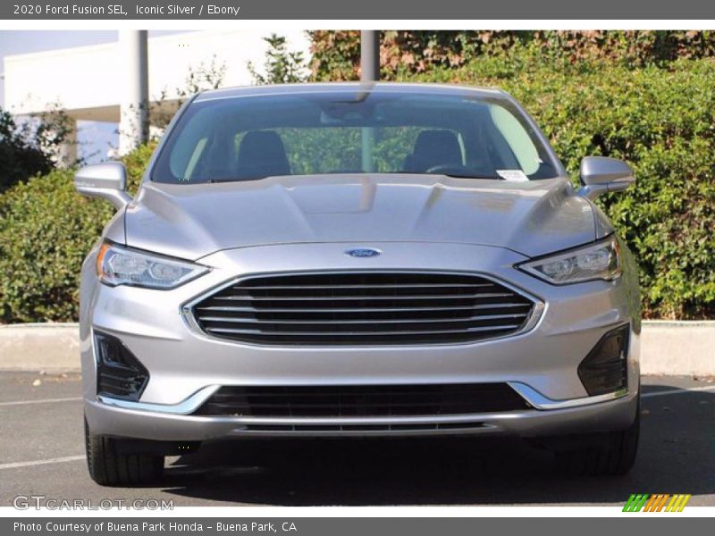 Iconic Silver / Ebony 2020 Ford Fusion SEL