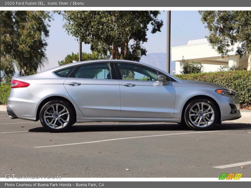 Iconic Silver / Ebony 2020 Ford Fusion SEL