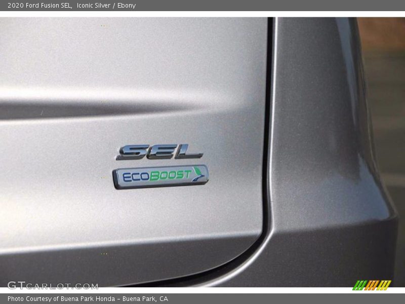 Iconic Silver / Ebony 2020 Ford Fusion SEL