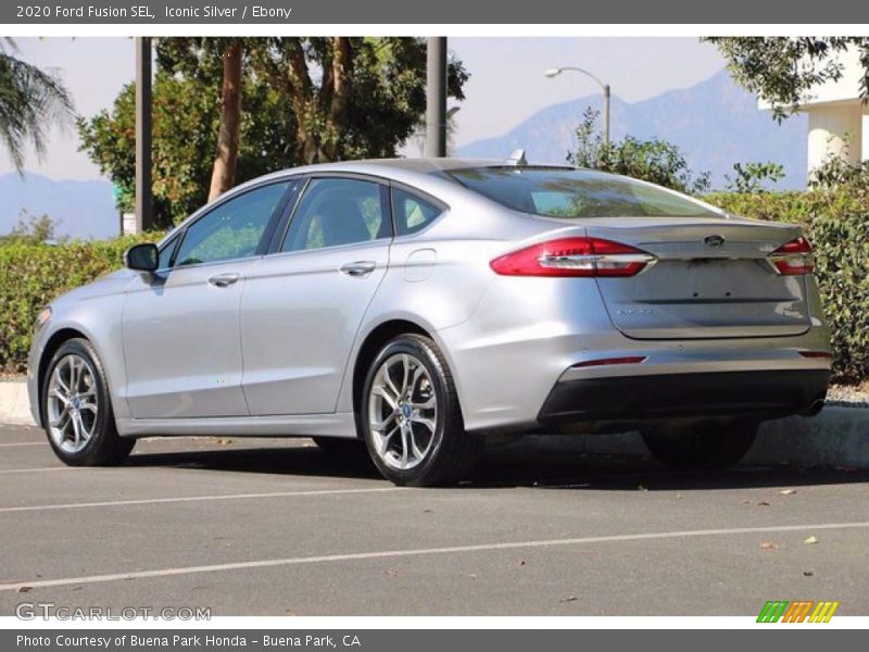 Iconic Silver / Ebony 2020 Ford Fusion SEL