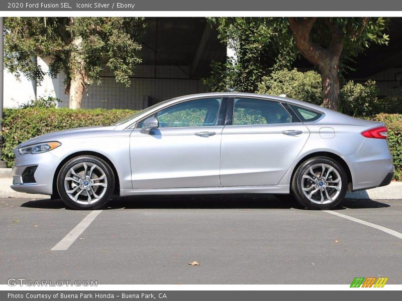 Iconic Silver / Ebony 2020 Ford Fusion SEL