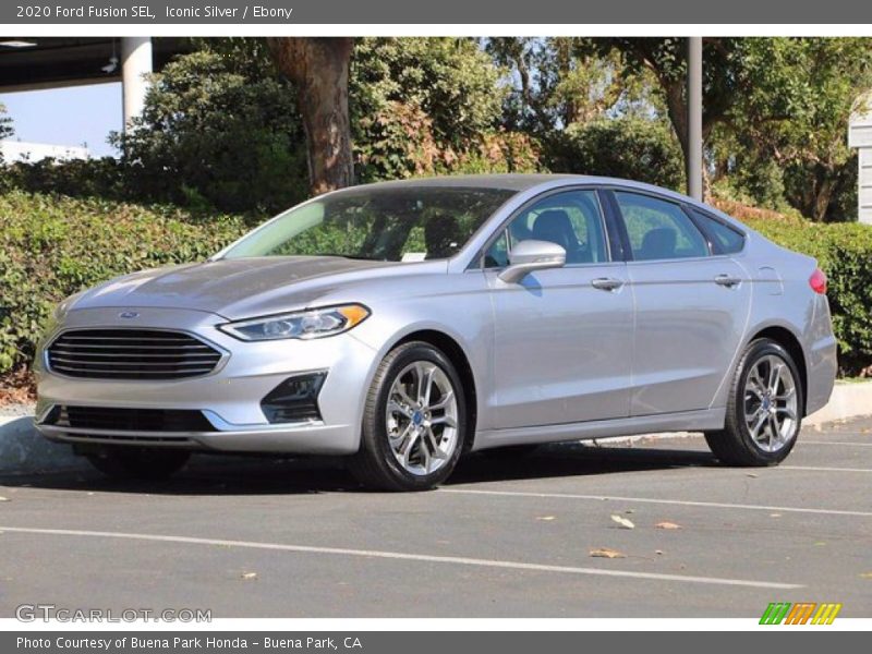 Iconic Silver / Ebony 2020 Ford Fusion SEL