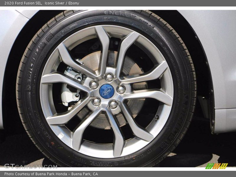 Iconic Silver / Ebony 2020 Ford Fusion SEL