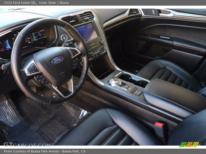 Iconic Silver / Ebony 2020 Ford Fusion SEL