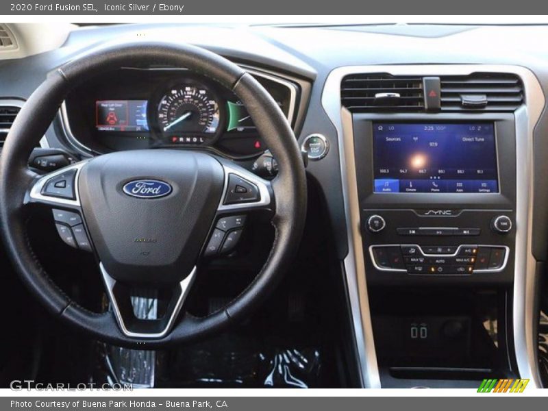 Iconic Silver / Ebony 2020 Ford Fusion SEL