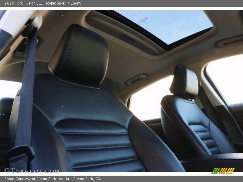 Iconic Silver / Ebony 2020 Ford Fusion SEL