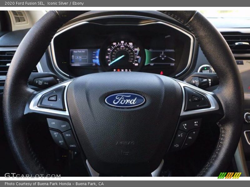 Iconic Silver / Ebony 2020 Ford Fusion SEL
