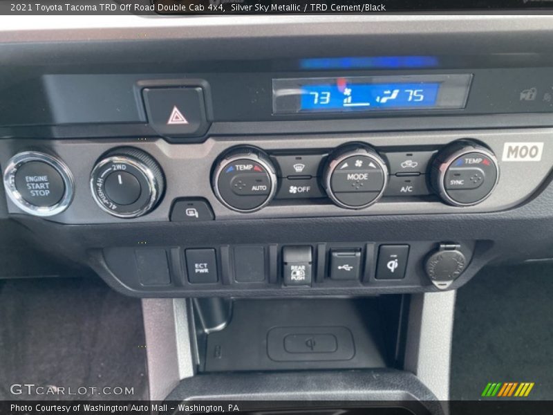 Controls of 2021 Tacoma TRD Off Road Double Cab 4x4