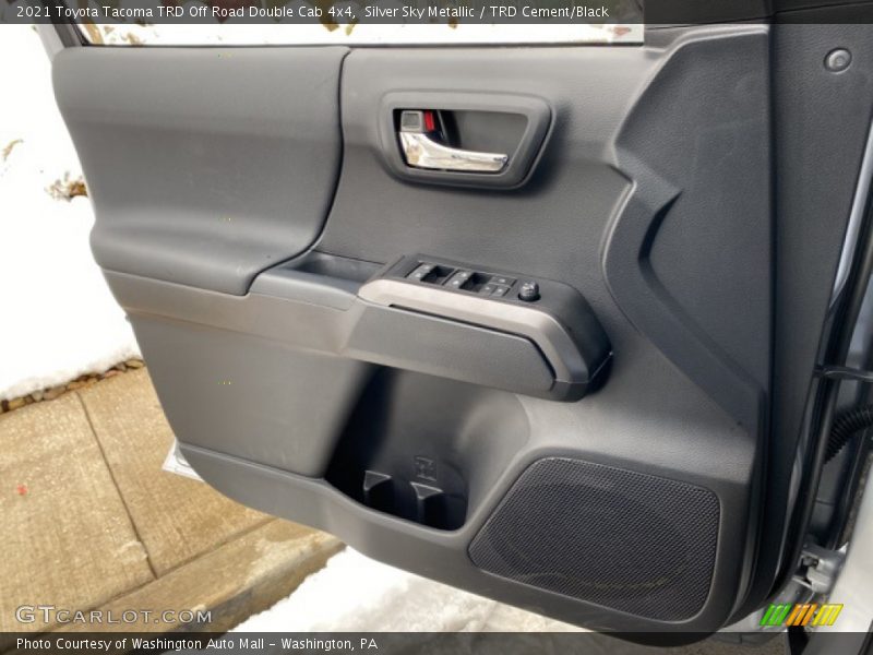 Silver Sky Metallic / TRD Cement/Black 2021 Toyota Tacoma TRD Off Road Double Cab 4x4