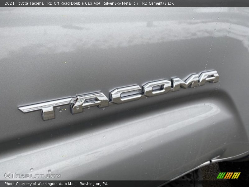 Silver Sky Metallic / TRD Cement/Black 2021 Toyota Tacoma TRD Off Road Double Cab 4x4