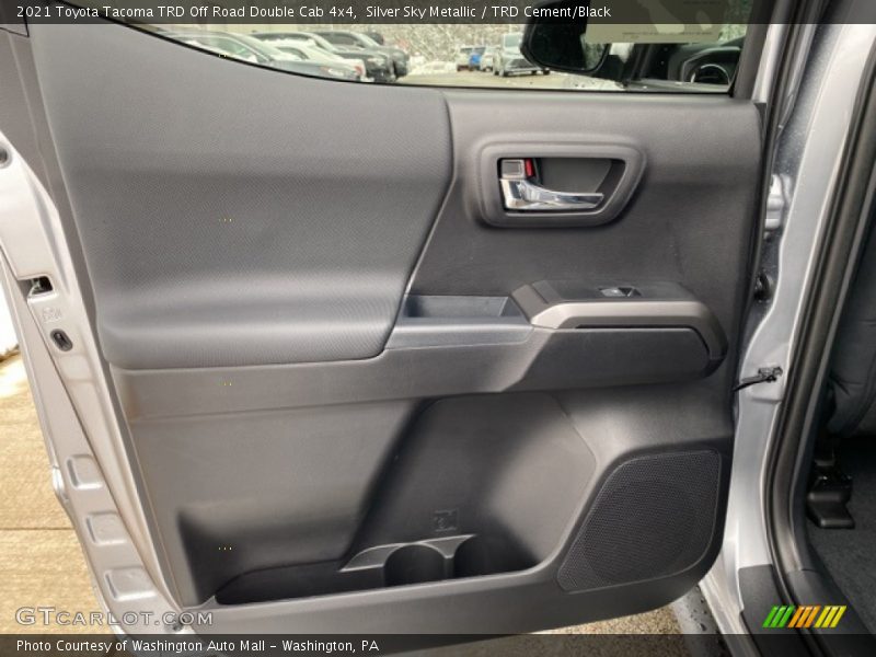 Silver Sky Metallic / TRD Cement/Black 2021 Toyota Tacoma TRD Off Road Double Cab 4x4