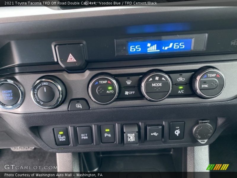 Voodoo Blue / TRD Cement/Black 2021 Toyota Tacoma TRD Off Road Double Cab 4x4