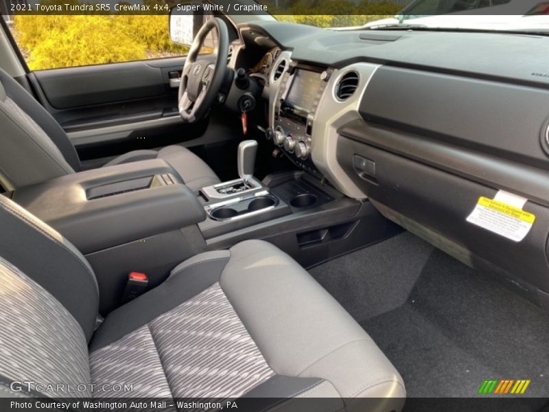 Super White / Graphite 2021 Toyota Tundra SR5 CrewMax 4x4