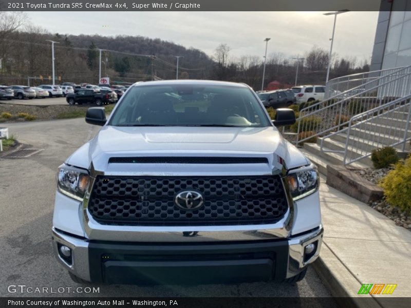 Super White / Graphite 2021 Toyota Tundra SR5 CrewMax 4x4