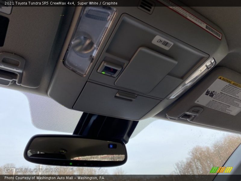 Super White / Graphite 2021 Toyota Tundra SR5 CrewMax 4x4