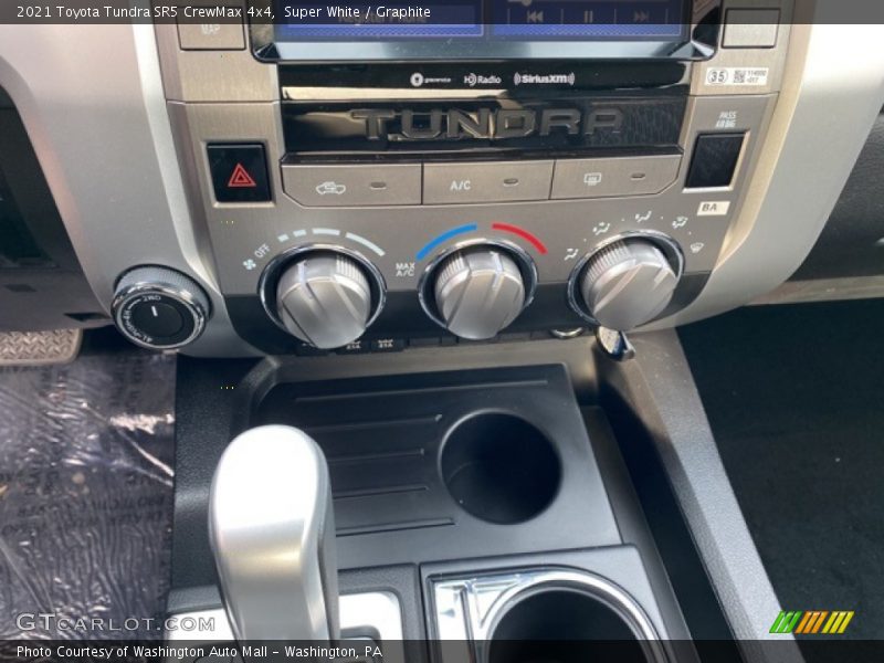 Super White / Graphite 2021 Toyota Tundra SR5 CrewMax 4x4