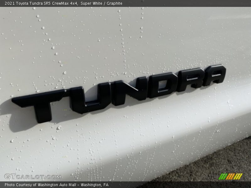 Super White / Graphite 2021 Toyota Tundra SR5 CrewMax 4x4