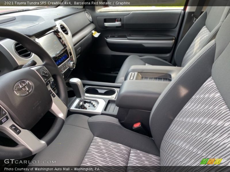 Barcelona Red Metallic / Graphite 2021 Toyota Tundra SR5 CrewMax 4x4