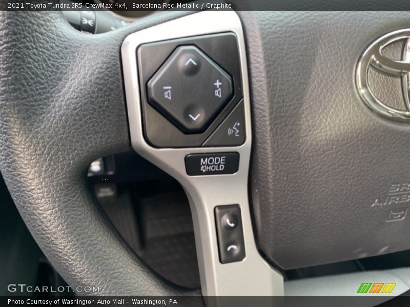 Barcelona Red Metallic / Graphite 2021 Toyota Tundra SR5 CrewMax 4x4
