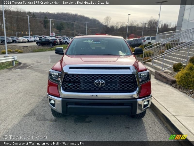 Barcelona Red Metallic / Graphite 2021 Toyota Tundra SR5 CrewMax 4x4
