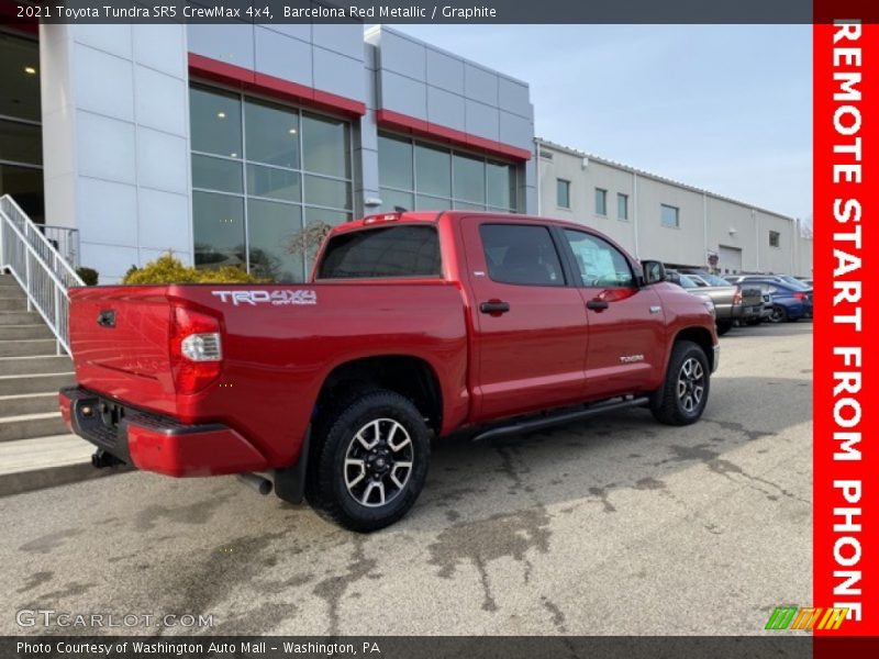 Barcelona Red Metallic / Graphite 2021 Toyota Tundra SR5 CrewMax 4x4